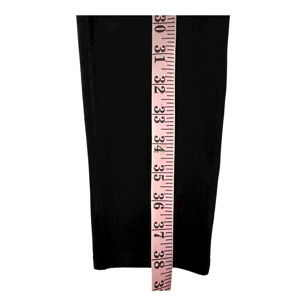 Spanx Legging Ankle Pants‎ Womens Large Black Velour Skinny Pull On 26x28 - Picture 6 of 13